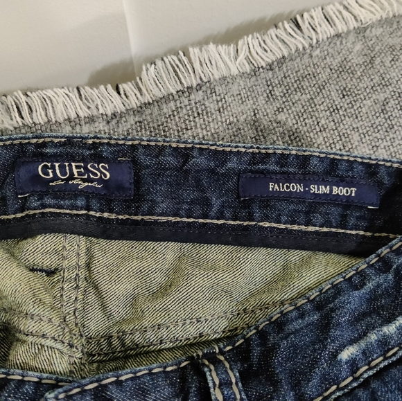 Men' Guess Falcon Boot Cut Jeans - 32 - Picture 5 of 11